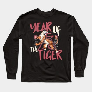 Year Of The Tiger Chinese New Year 2022 Long Sleeve T-Shirt